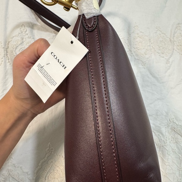 Coach / Juliet  Burgundy Leather Shoulder Bag - Picture 5 of 8